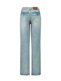 Jeans G11 wide leg tasche flap donna Guess