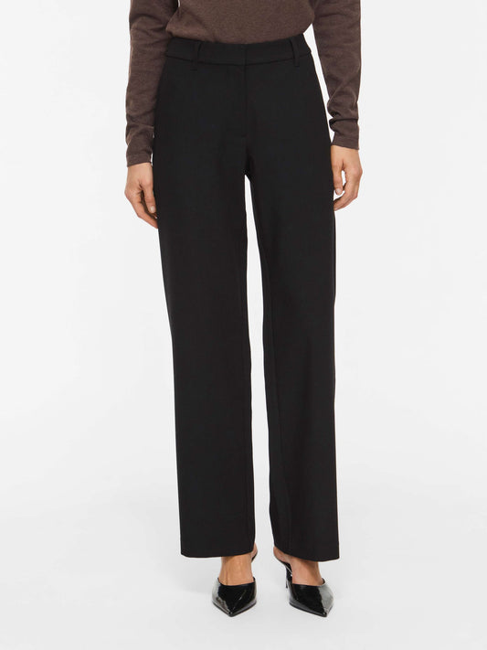 Pantaloni VILA donna tessuto viscosa taglio dritto