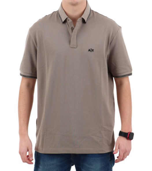Polo uomo A|X jersey cotone tre bottoni PE 2026