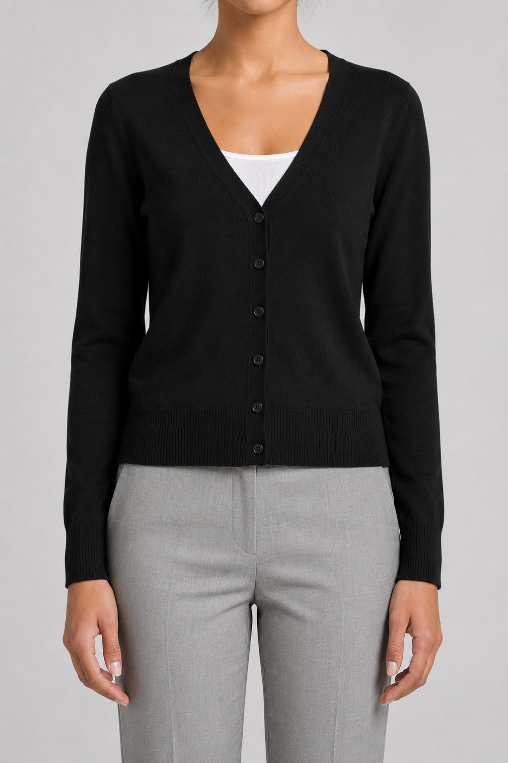 Cardigan donna MARKUP viscosa apertura bottoni