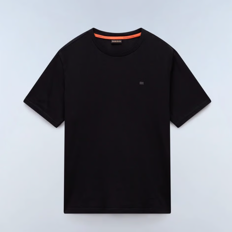 T-shirt Napapijri S-Nedles uomo cotone relaxed fit