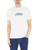 T-shirt Uomo A|X Regular Fit Logo 3d off white