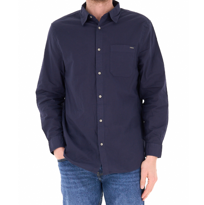 Camicia Guess uomo Crinkle cotone