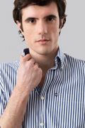 Camicia button down ASCOT uomo popeline cotone