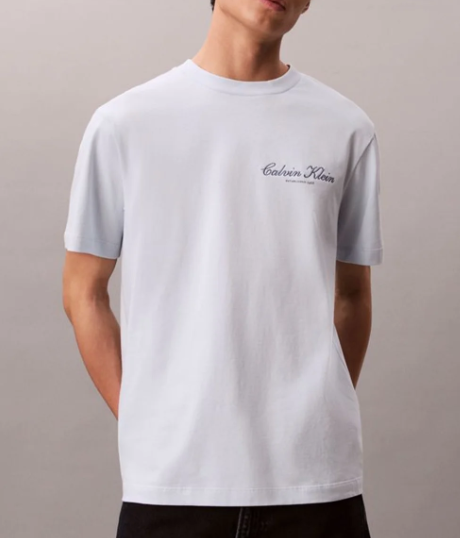 T-shirt uomo CKJ March Graphic cotone PE 26 plein air