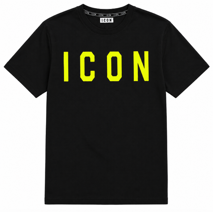 T-shirt uomo ICON cotone logo grande