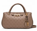 Borsa satchel Guess Carmella 3 scomparti donna