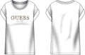 T-shirt Guess donna logo lurex leopardata