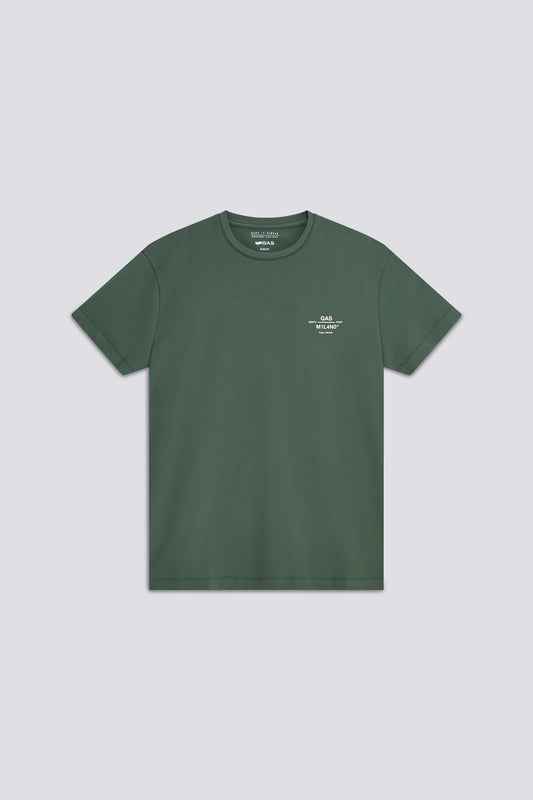 T-shirt GAS uomo Scuba cotone stretch girocollo