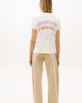 T-shirt Tommy Jeans donna regular dollar stack puro cotone