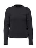 Maglia Guess Jeans donna girocollo logo ricamato