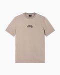 T-shirt A|X Uomo Regular Fit Logo manica corta off white
