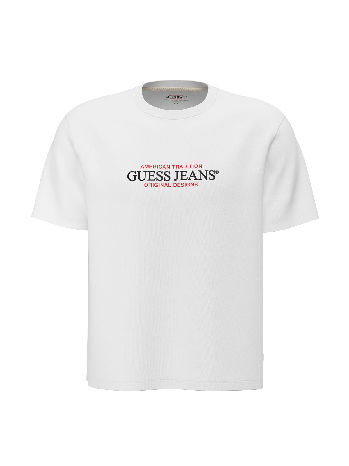T-shirt Guess Jeans uomo cotone regular stampa