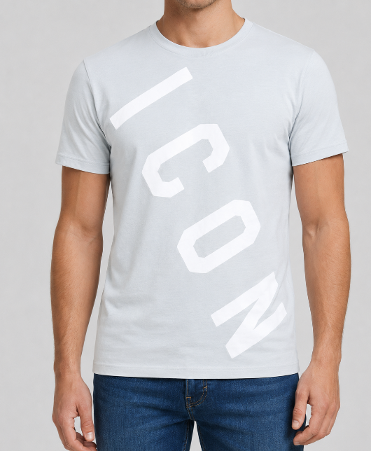 T-shirt uomo ICON cotone logo