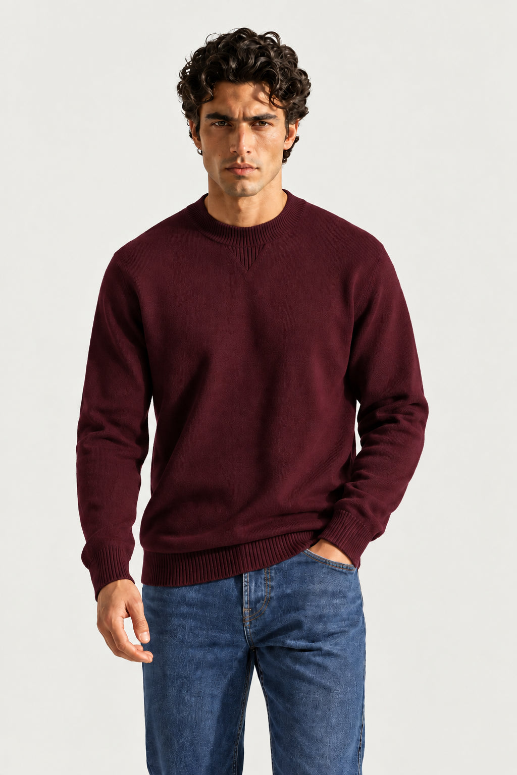 Maglione uomo Armani Exchange misto lana cotone