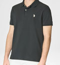Polo uomo U.S. Polo Assn. cotone piqué manica corta