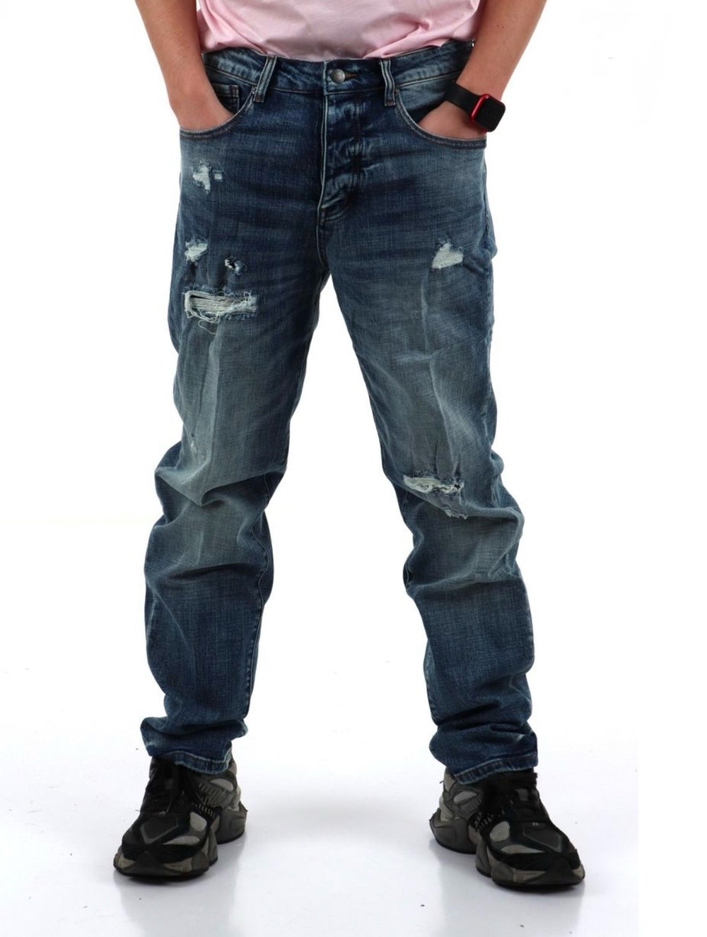 Jeans DS2 uomo denim cinque tasche regular
