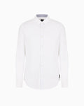 Camicia oxford uomo Armani Exchange cotone slim