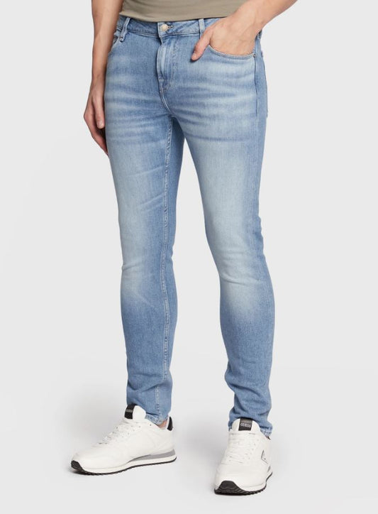 Jeans Guess uomo Chris slim denim stretch