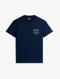 T-shirt Tommy Jeans uomo regular sign spray