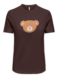 T-shirt donna ONLY cotone organico stampa