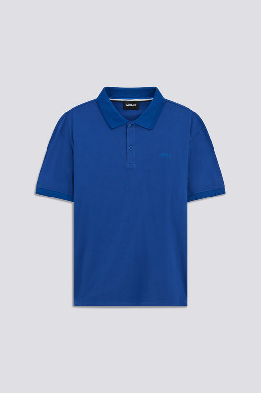 Polo GAS uomo Ralph piqué cotone logo ricamato