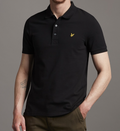 Polo Lyle & Scott uomo manica corta piqua stretch
