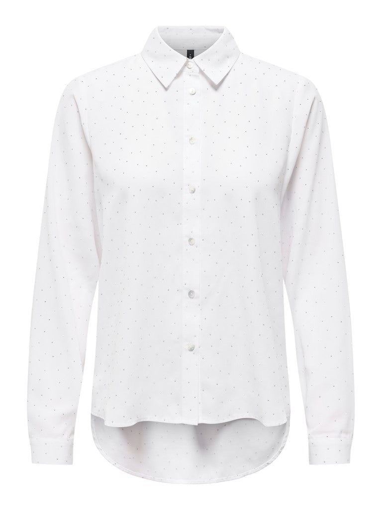 Camicia donna ONLY borchie all-over poliestere AI 2026