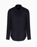 Camicia A|X uomo lino logo manica lunga PE 2026