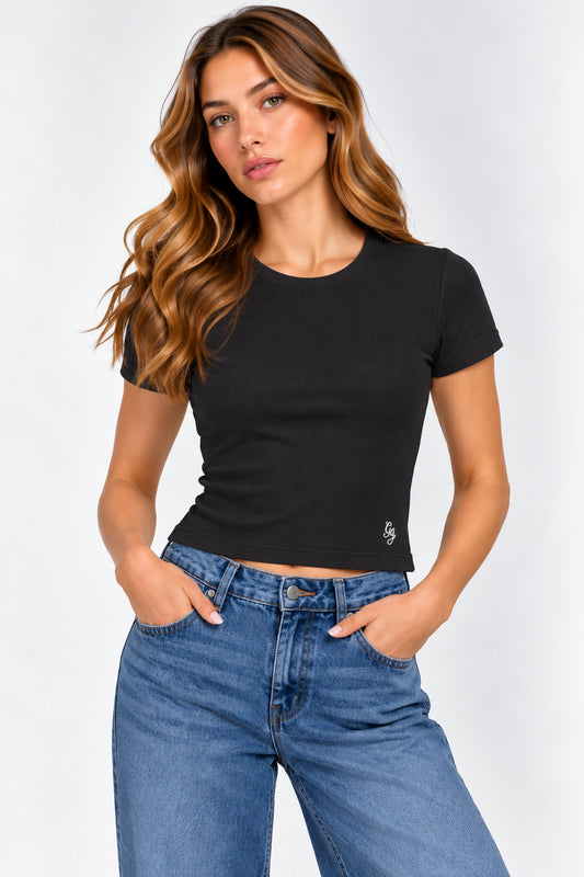 T-shirt baby tee modal donna Guess Jeans