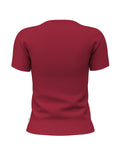 T-shirt donna Guess Jeans slim girocollo triangle