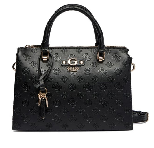 Borsa a tracolla Guess Brooke Saddle donna cognac