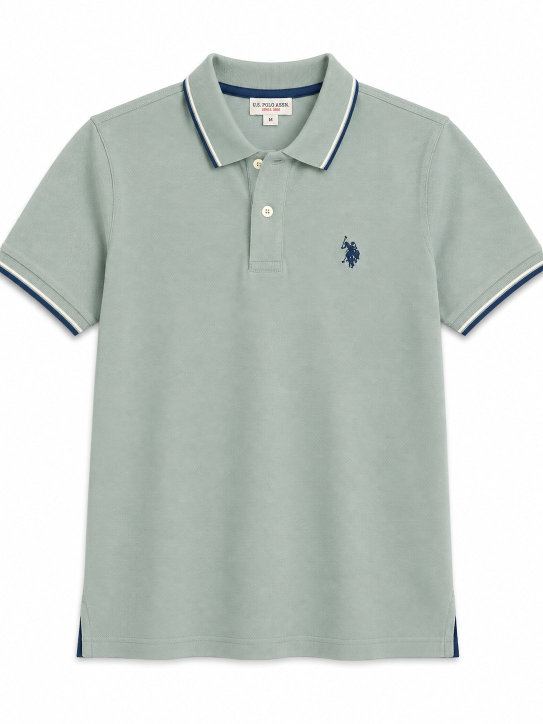 Polo U.S. Polo Assn. uomo micro piqué manica corta cotone