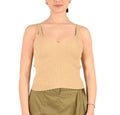 Top donna MARKUP a coste viscosa lurex