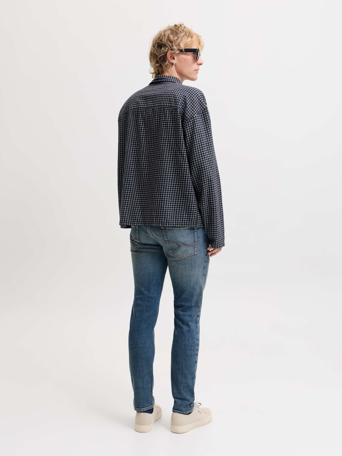 Jeans Jack & Jones uomo Glenn Dylan slim denim