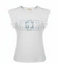 T-shirt donna Gaudi Jeans manica corta cotone PE 2026