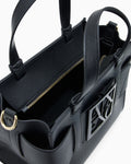 Borsa donna Armani Exchange similpelle logo applicato