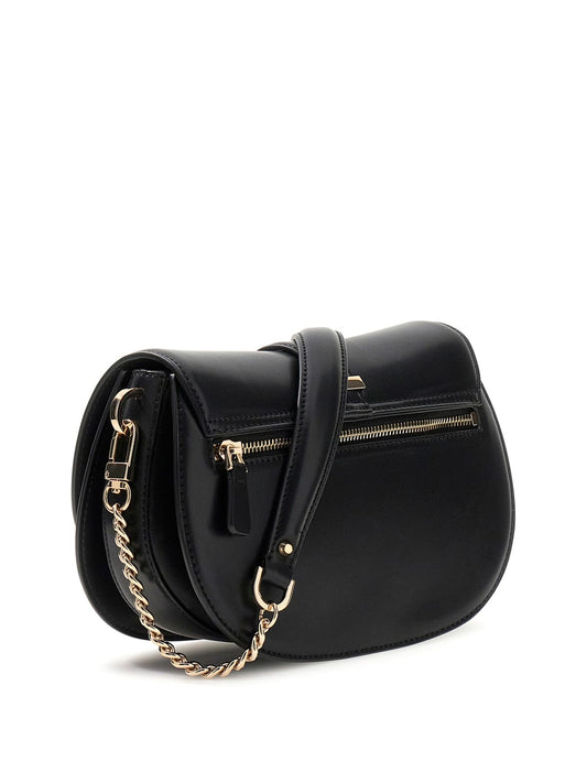 Borsa Guess Camden shoulder tessuto cognac multicolor