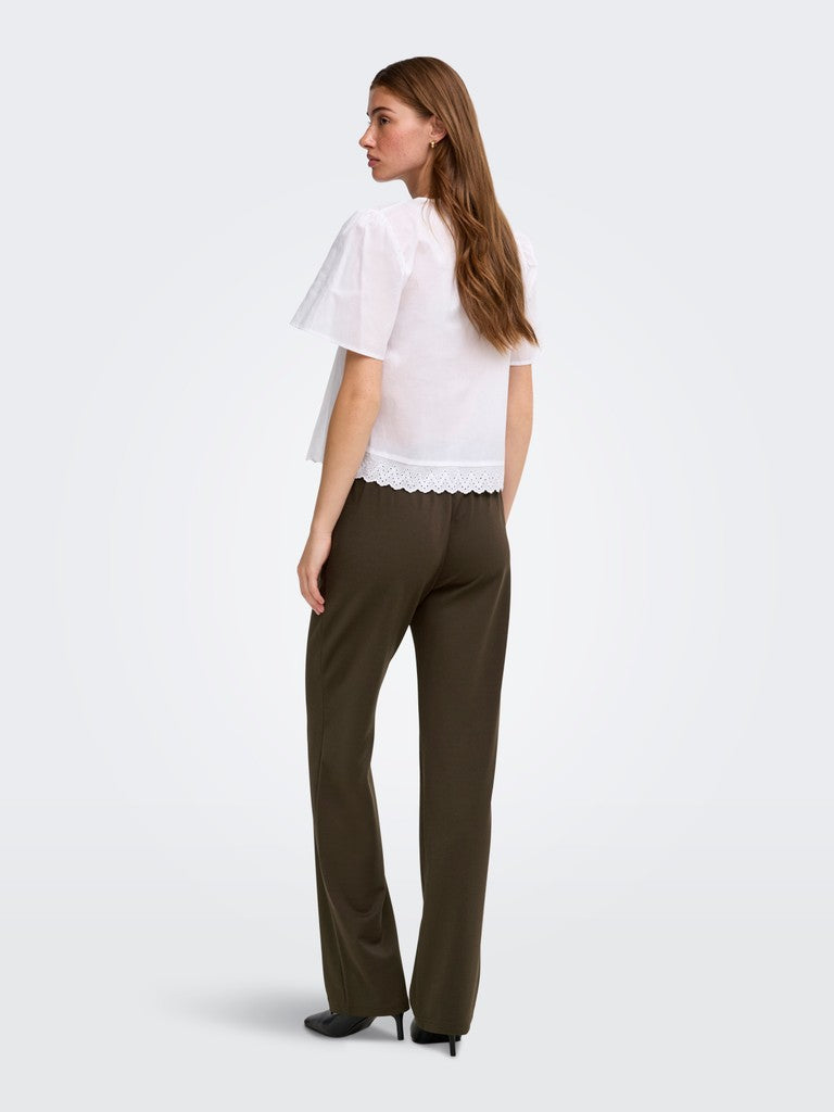 Pantaloni donna ONLY in viscosa jersey