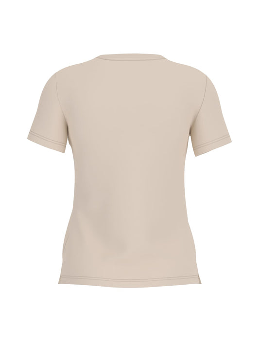 T-shirt Guess donna Flowers Triangle cotone