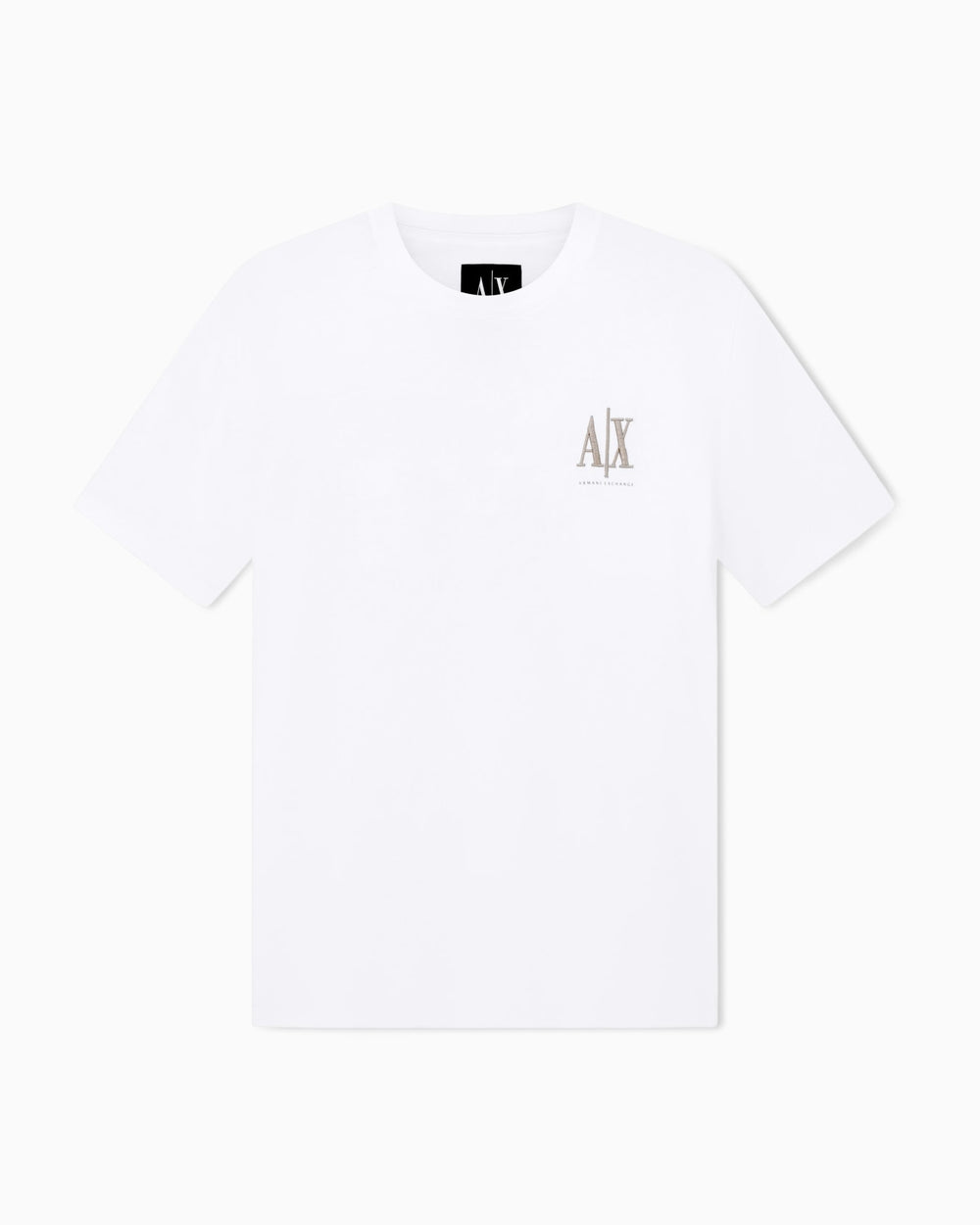 T-shirt Uomo A|X Regular Fit Logo off white