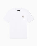 T-shirt Uomo A|X Regular Fit Logo off white