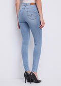 Jeans skinny donna Gaudi Jeans vita alta denim stretch pe26