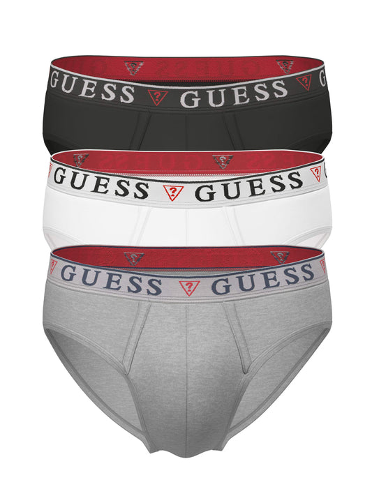 Tris slip Brian Hero uomo Guess cotone