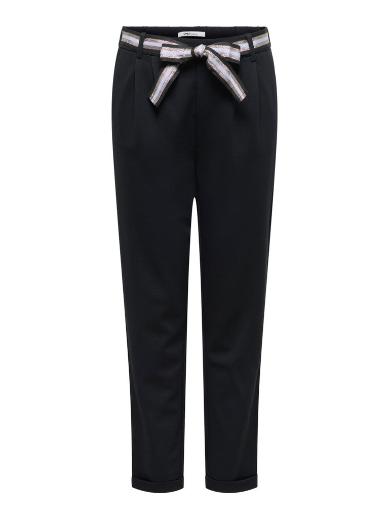Pantaloni donna ONLY maglia lurex cintura