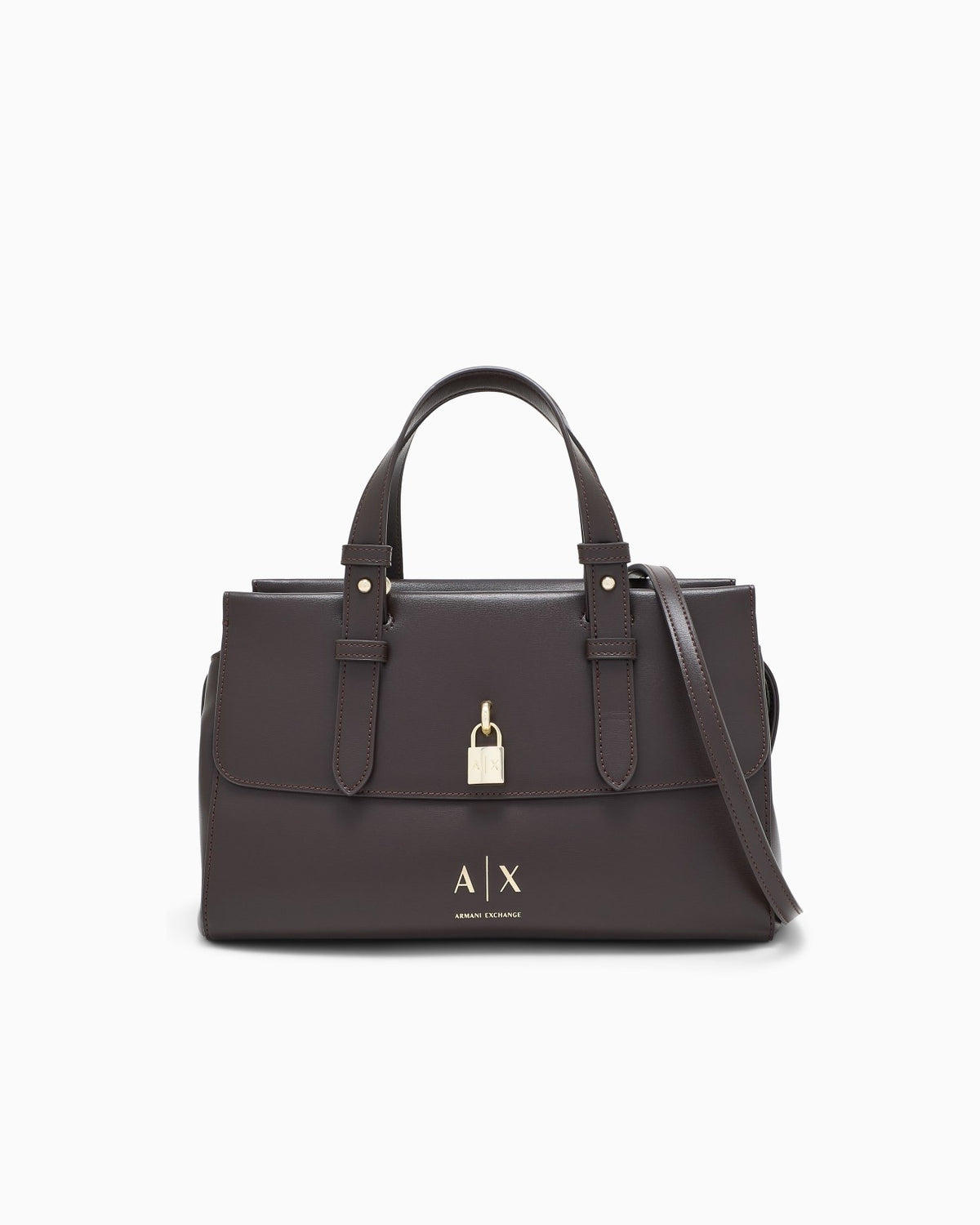 Borsa Armani Exchange donna poliestere logo