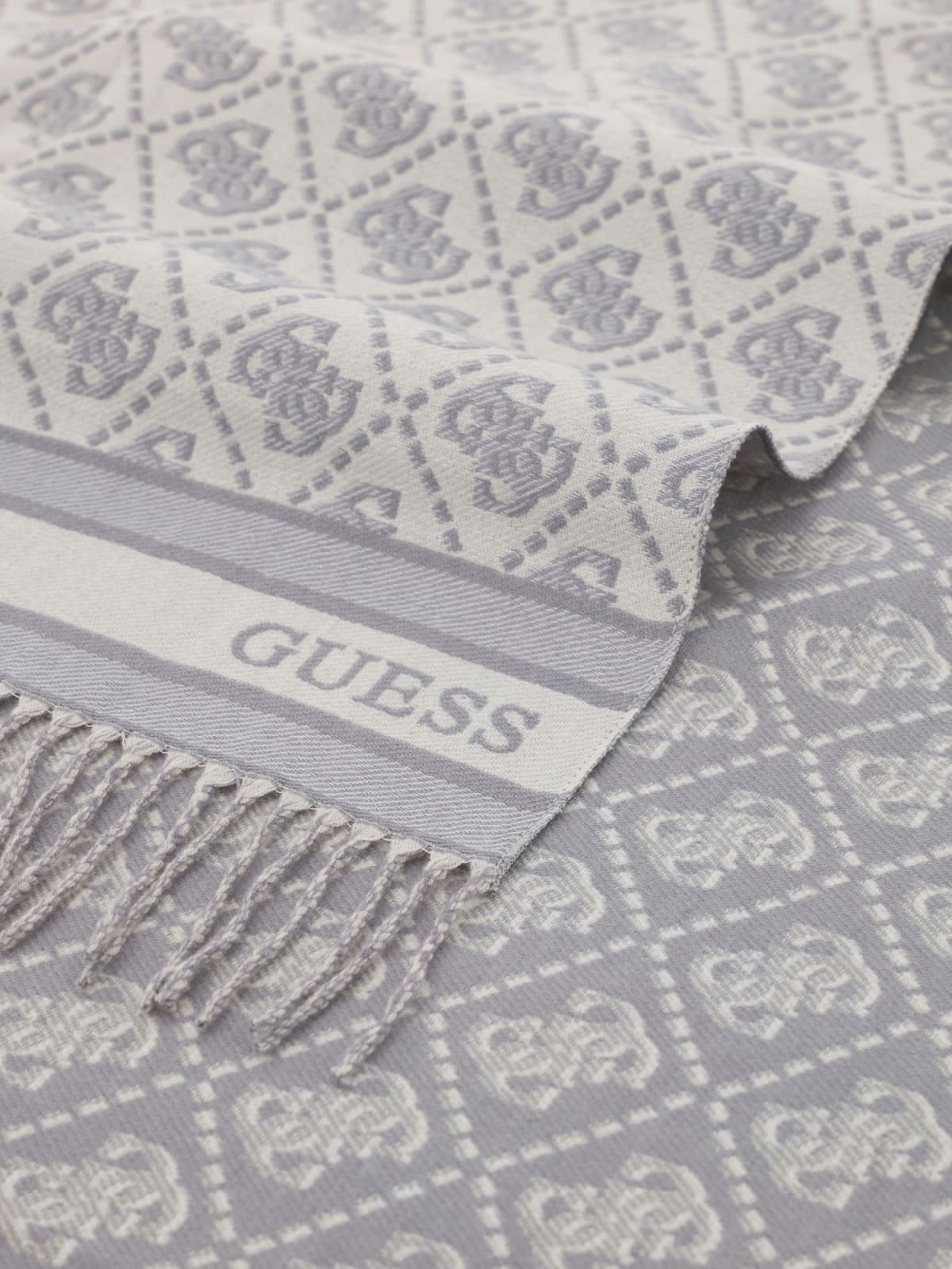 Sciarpa jacquard Guess donna logo poliestere