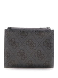Portafoglio Milano Guess uomo bifold zip vera pelle