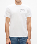 T-shirt Calvin Klein Jeans uomo in cotone jersey girocollo brillant white