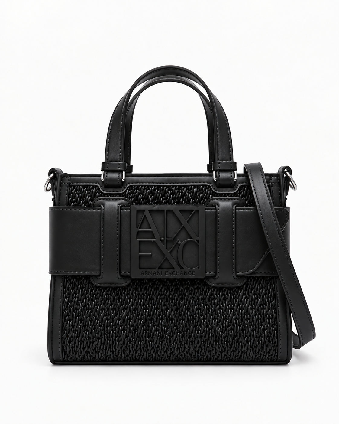 Borsa donna A|X poliestere logo allover